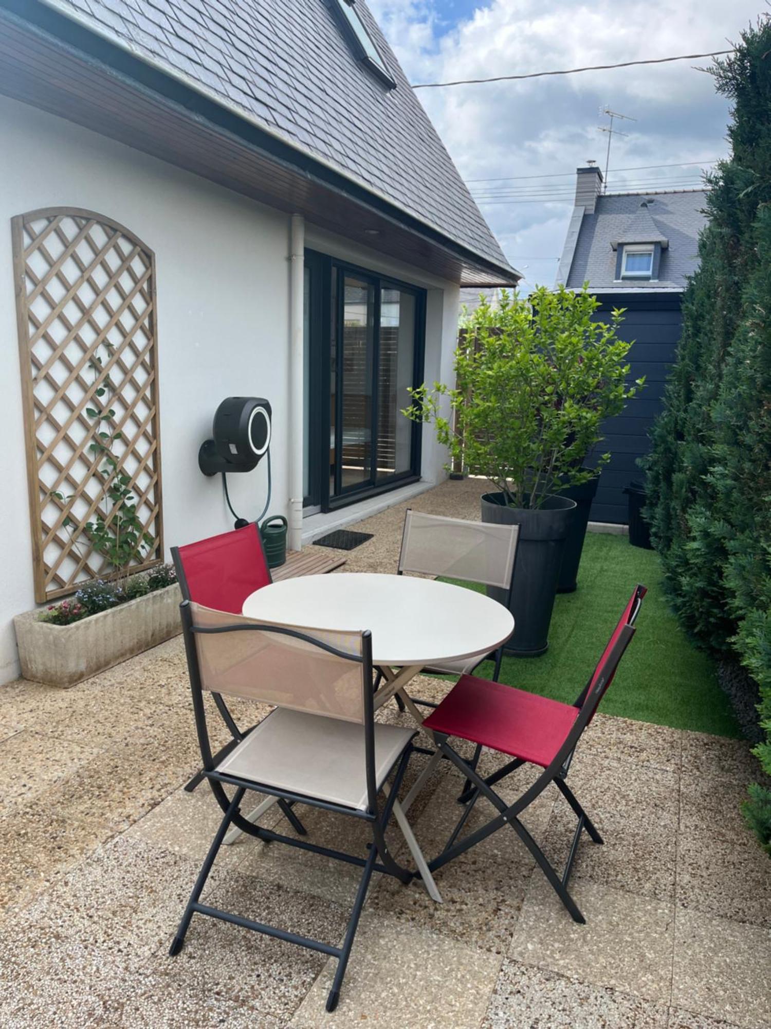 Au Jardin Ginkgo Apartment Quimper Exterior foto