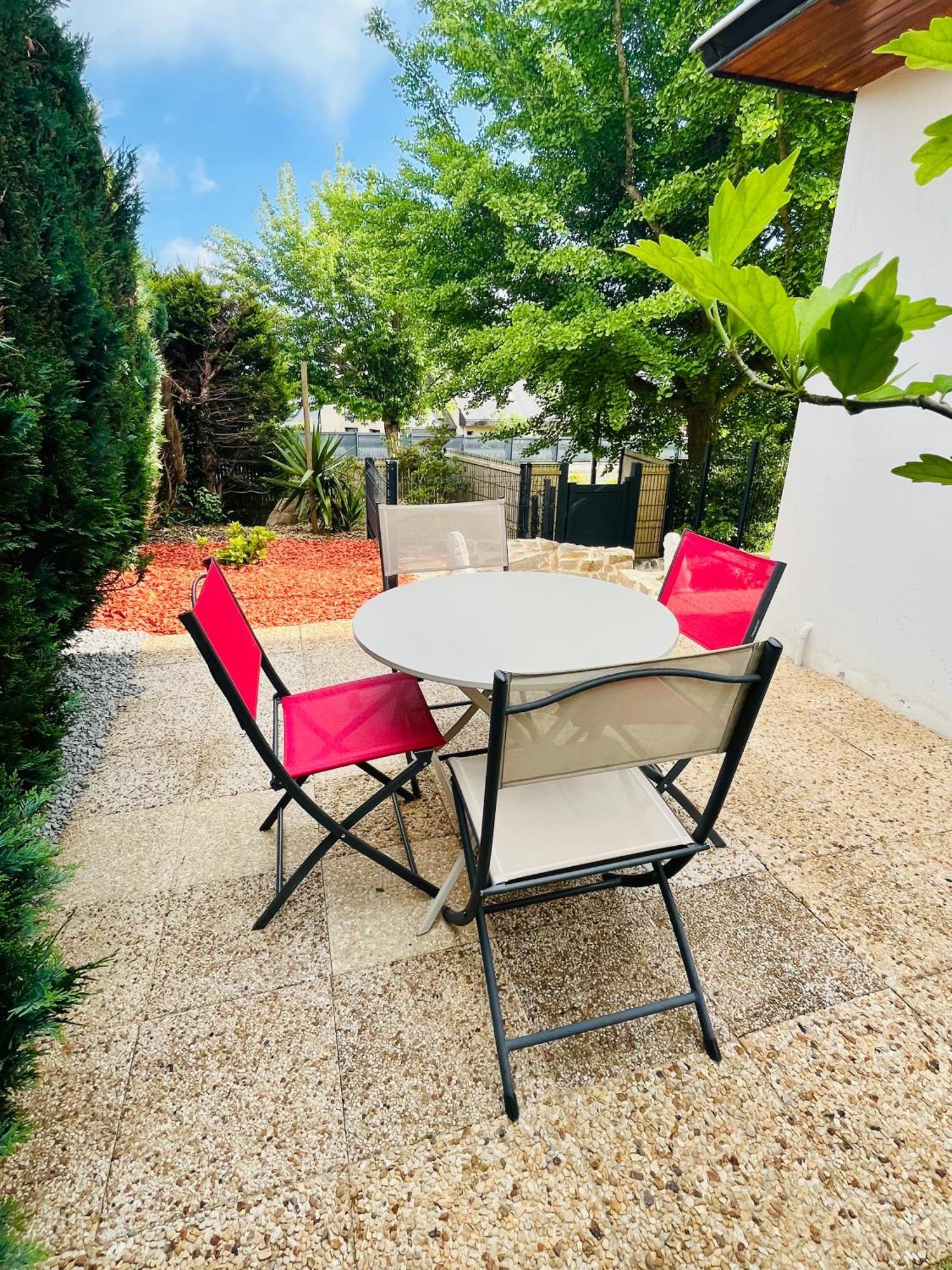Au Jardin Ginkgo Apartment Quimper Exterior foto